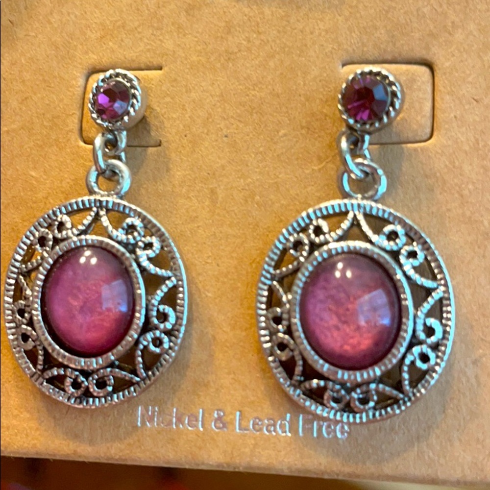 New pair of marcasite earrings
